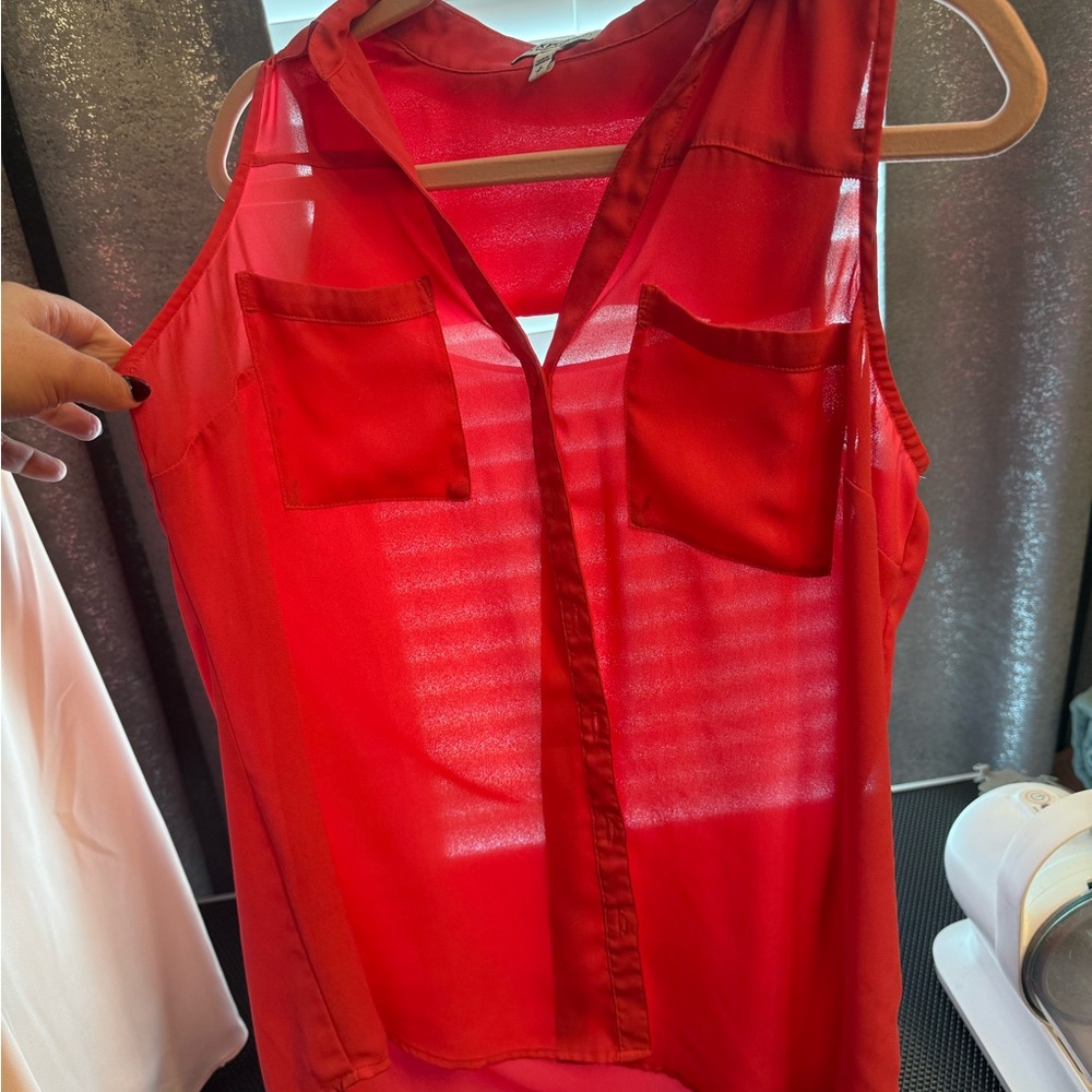 Express size small sleeveless blouse